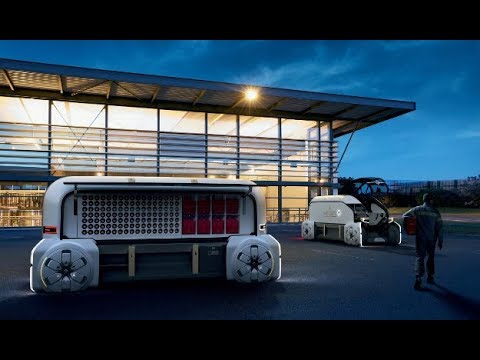 EZ-PRO : un robot-véhicule pour les livraisons urbaines | Groupe Renault