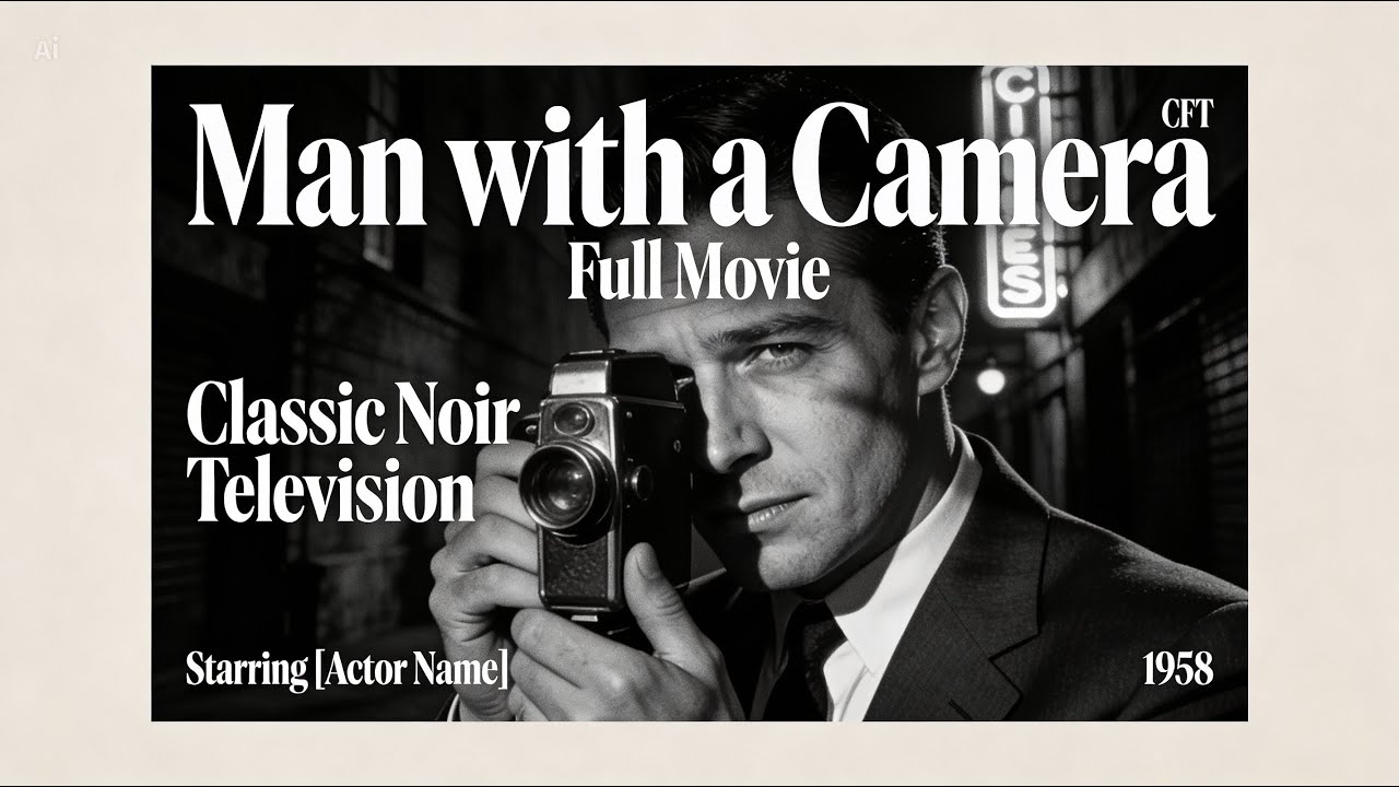 Man with a Camera (1958) Ep. 8 | Classic Noir TV Full Episode | Starring Charles Bronson