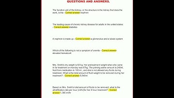 Ccht Practice Exam Davita Questions And Answersupdate video