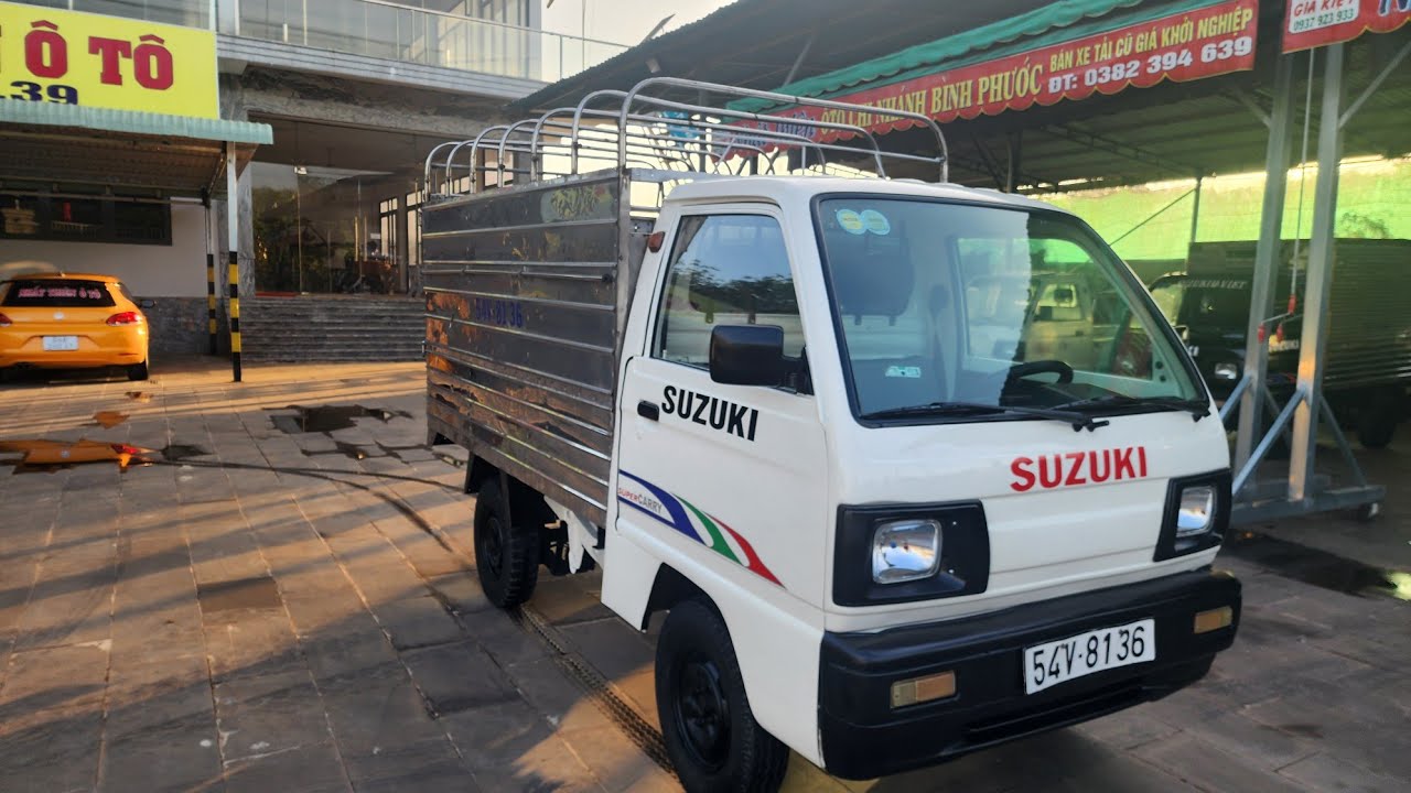 Suzuki 2005 tải 550kg thùng dài 2,2m inox dọn mới giá khởi nghiệp. 0382394639