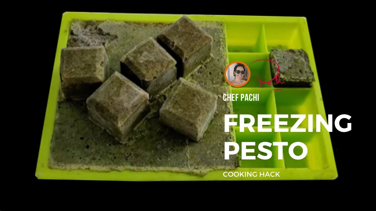 Chef Pachi Hack: Concentrated Pesto for Basil in Hand all the time & Zero Waste