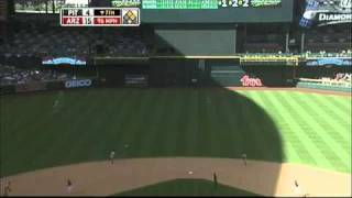 2010/04/11 McCutchen's nice catch