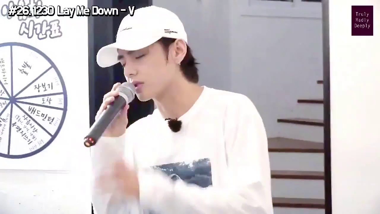 taehyung 'lay me down' - YouTube