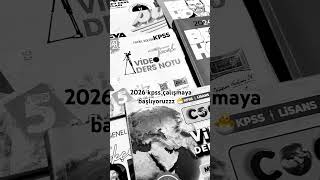 Kpss Çalışmaya Başlayamayanlar Için Birlikte Çalışıyoruzzz