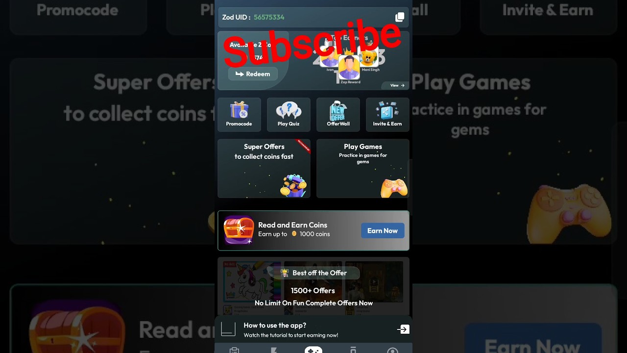 App Zod Rewards Free Redeem code 30