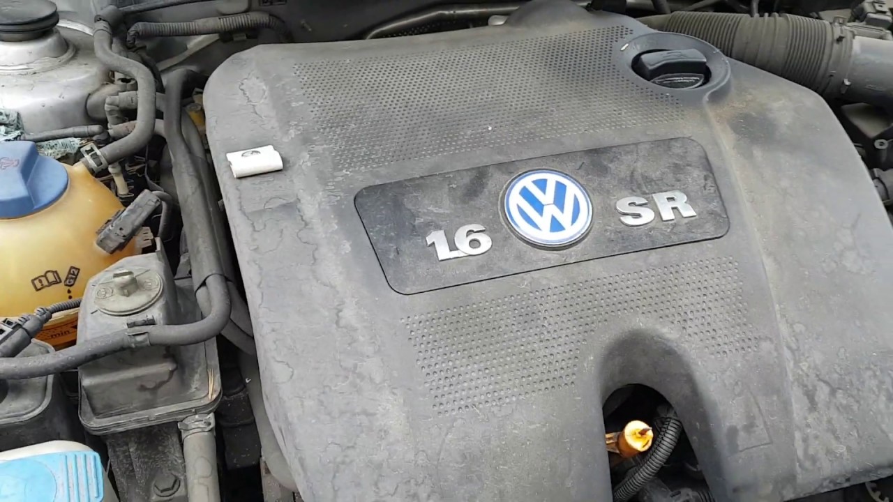 Volkswagen Workshop Manuals Golf Mk4 Engine 4 Cylinder Injection Engine 1 6 L Engine Mechanics Engine Cooling Removing And Installing Parts Of Cooling System Parts Of Cooling System Engine Side Engine Codes Aeh Akl