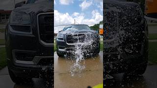 Gotta keep KING KONG clean #carwash #kingkong #gmc #acadia #gmcacadia #awd #truck #suv #Crimson710