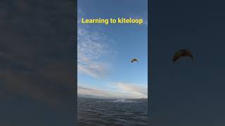 No pain no gain with learning how to kiteloop
