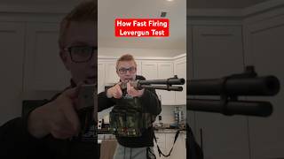 Levergun Speed Test? *timed* (can you beat me?) #gun #pewpew #guns