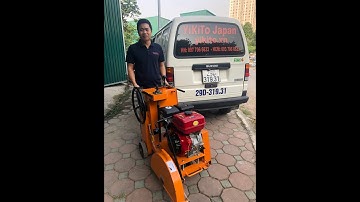 Máy cắt bê tông KC16 lắp động cơ Yikito GX390 13HP | Sẵn hàng, 0937 066 633 Zalo