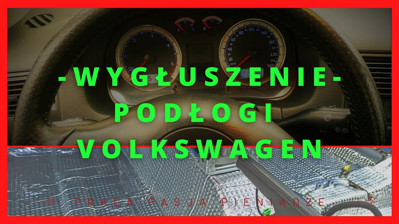 Jak wygłuszyć podłogę w samochodzie Volkswagen GOLF IV