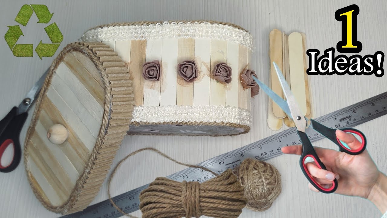 Creativity with Recycled Materials: ♻️A Low-Cost Idea to Organize Threads and Needles🧵🪡