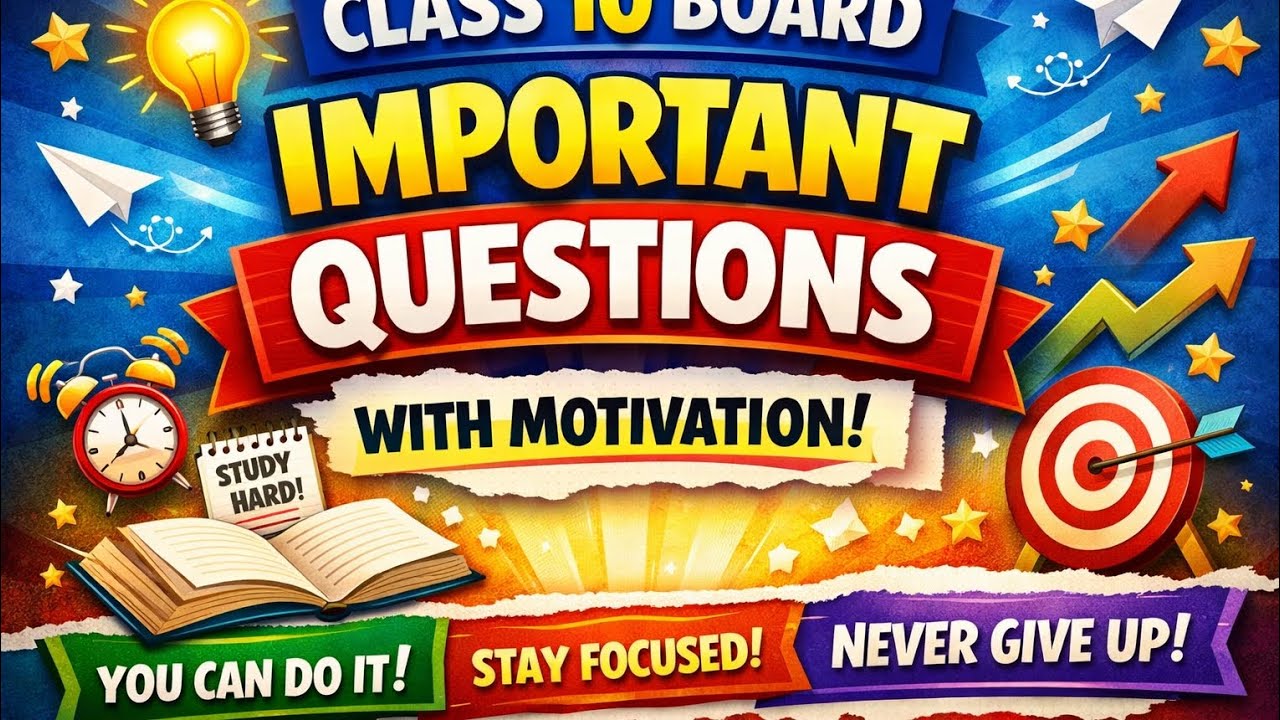 Class 10 important questions of AP