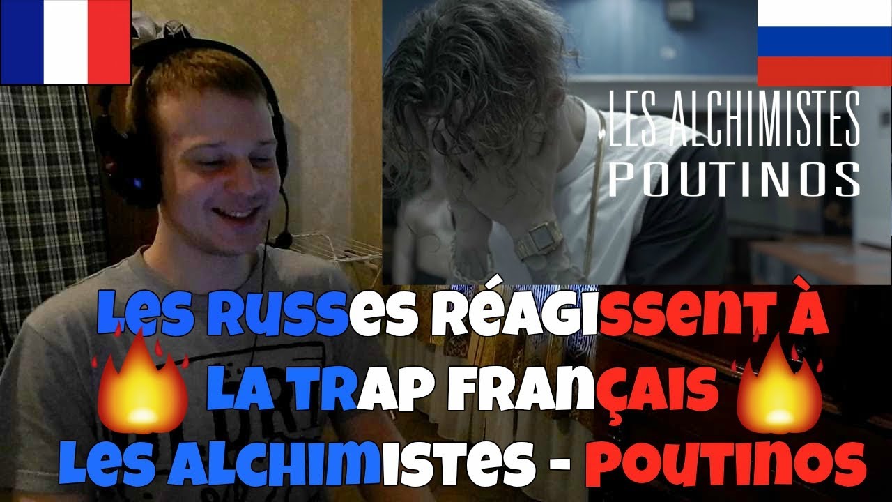 Russians React RUSSIANS REACT TO FRENCH TRAP | Les Alchimistes - Poutinos | REACTION TO FRENCH TRAP