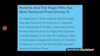 Morphle Is Gone On Disney Jr.