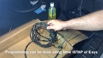 BMW F30 F32 F36 rear camera retrofit 3AG option