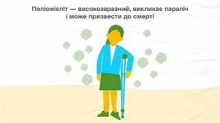 Захищай своїх: на Закарпатті батьків закликають вакцинувати дітей від поліомієліту