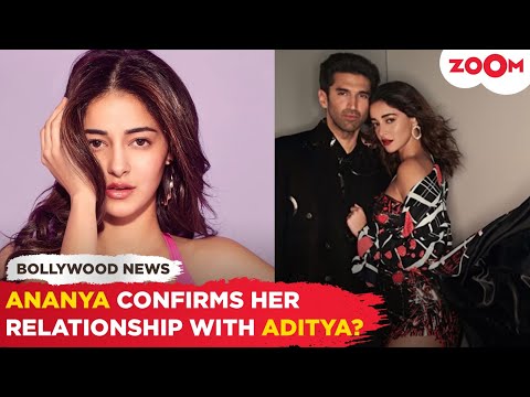 Ananya Panday CONFIRMS her relationship with Aditya Roy Kapur in a chat show? - ZOOMTV