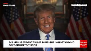 Donald Trump Saying TikTok for 2 Minutes Straight