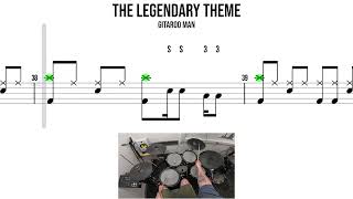 The Legendary Theme   Gitaroo Man 🥁 Grade 2 Beginner Version