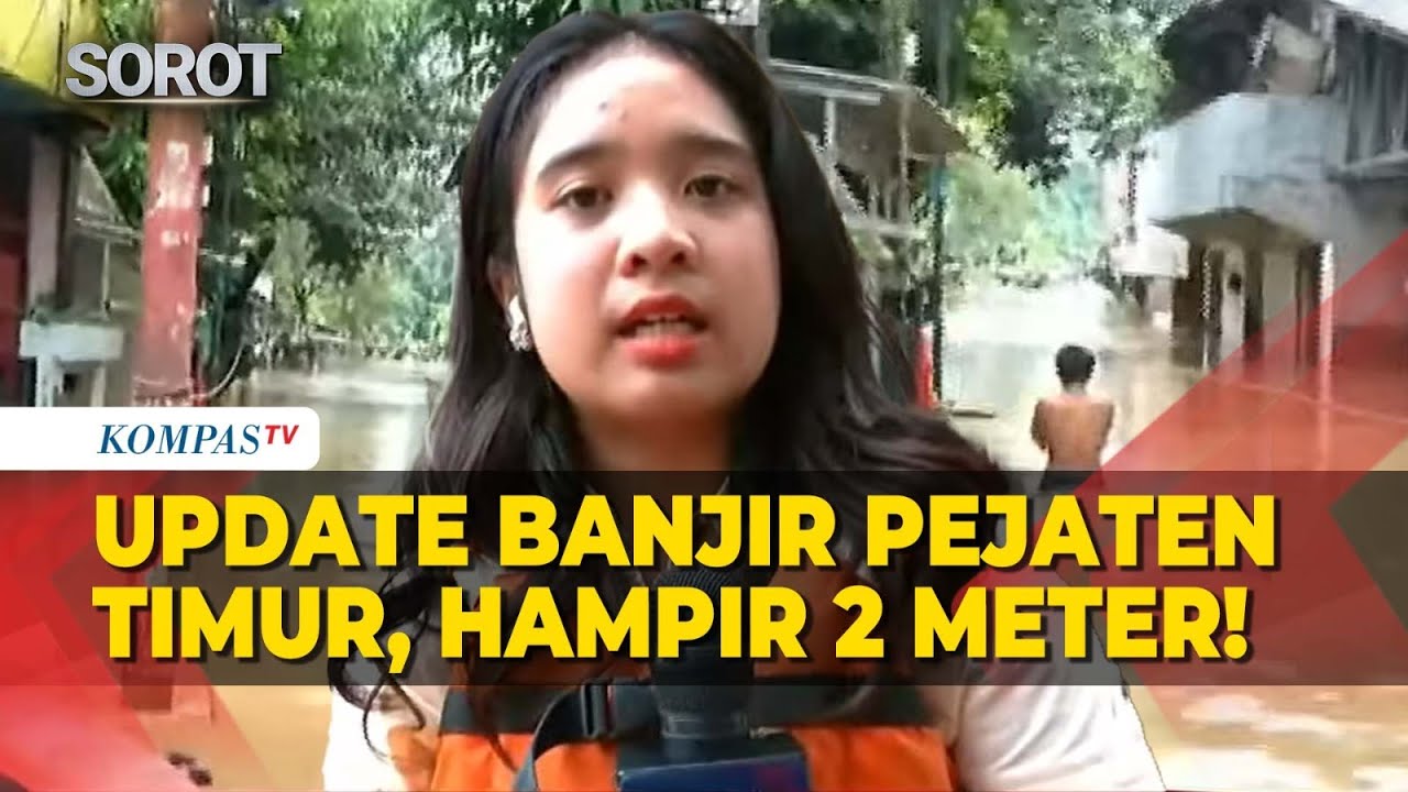 Update! Banjir di Pejaten Timur Capai 2 Meter, Warga Mengungsi ke Rumah Kerabat