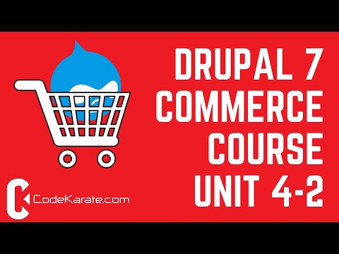Unit 4-2 Product Categories - Drupal 7 Commerce Course