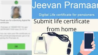 Jeevan Pramaan: How to Submit Life Certificate online from Home 2020 | English version screenshot 4
