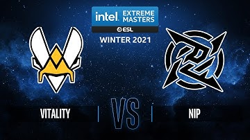 Vitality vs. NiP - Map 1 Inferno - IEM Winter 2021