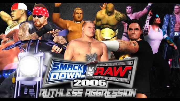 WWE 2K22 PS2 Ruthless Aggression ERA vs Attitude ERA-Ultimate Edition PS2 -  LastGenModz