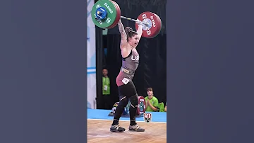 Mattie Rogers (81kg 🇺🇸) with helluva attempt at 144kg / 317lb!  #cleanandjerk #weightlifting