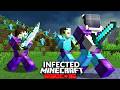 100 Players Simulate a Infected Hunger Games in Minecraft!