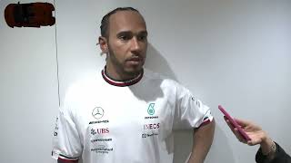 Lewis Hamilton Friday Driver Interview - F1 Belgian Grand Prix 2022