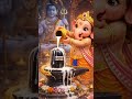 Lord Ganesha performing Abhishekam to lord shiva #mahadev #mahadevstatus #ganesha #trending #shorts