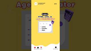 Age Calculator front end mentor challenge solution #coding   #codingshortvideo #viralvideo