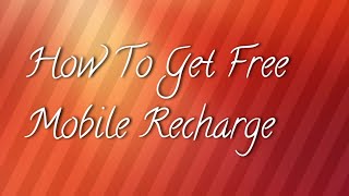 How to earn free mobile recharge in any country. screenshot 4