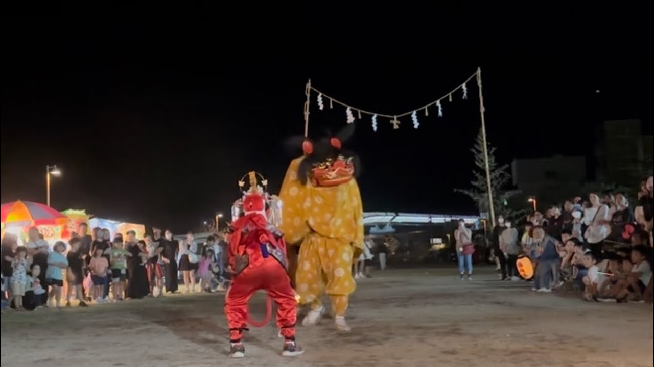 令和7年 牛深八幡宮例大祭 お下り 御仮屋にて
