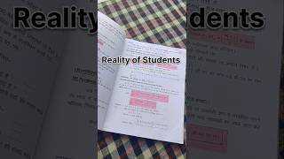 Reality of students #shorts #motivation #study #school