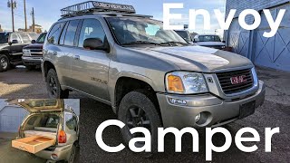 4x4 GMC Envoy Camper Conversion | Trailblazer | Overland Build | OffGrid SUV | #overland #vanlife