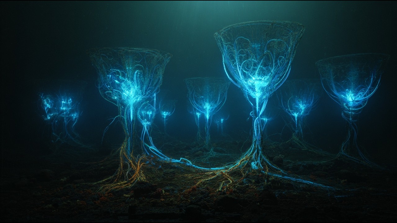 On a découvert des créatures en verre dans les abysses