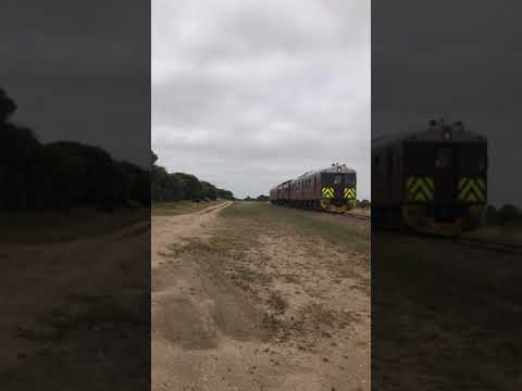 TRAINS AM22 Steamranger Heritage Railway RedHen Railcars Skewes Rd Goolwa 1 12 21 