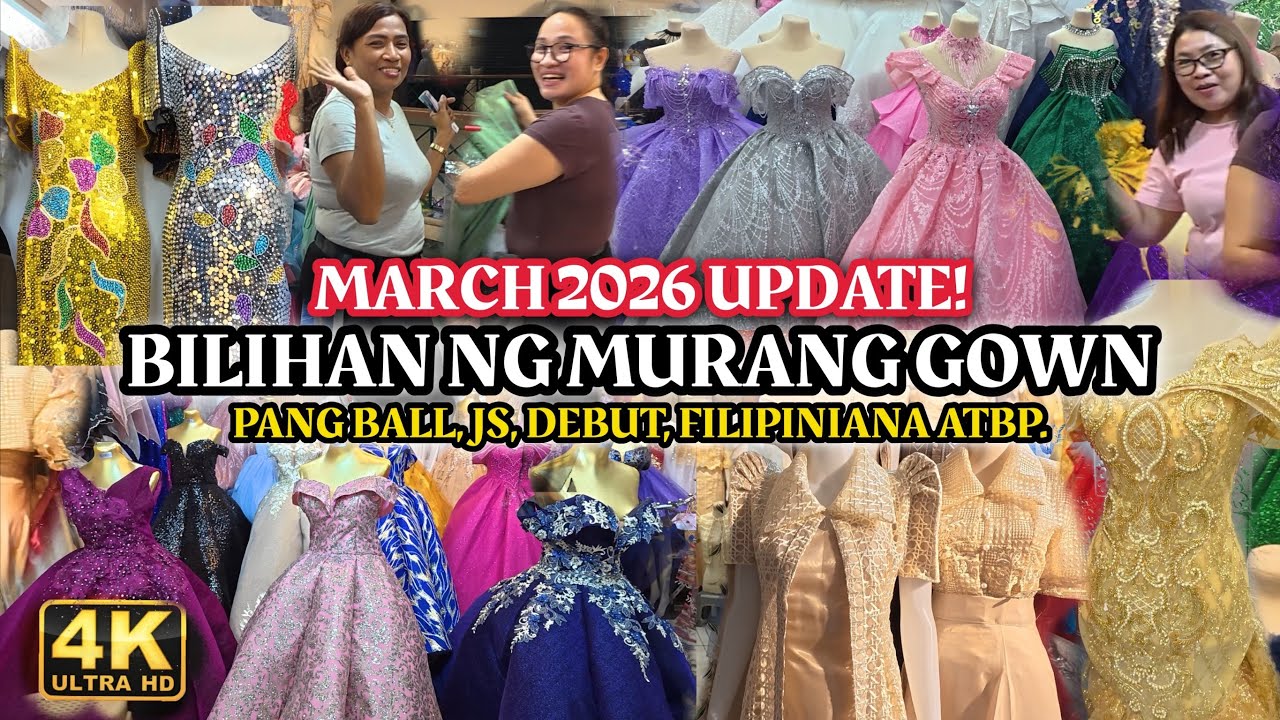 Bilihan ng Murang Gown Update March 2026