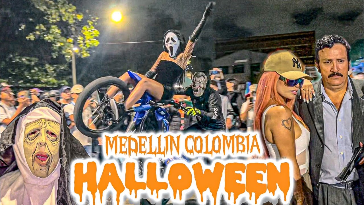 CARAVANA DE HALLOWEEN EN MEDELLIN | PABLO200