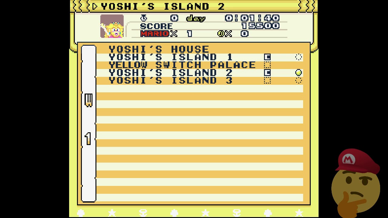 SMW Custom Music: Super Mario Advance 2 - Status Screen - YouTube