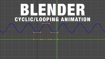 Blender: How to Make Animation Loop / Cyclic | Super Quick Tutorials