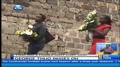 Former Juja MP George Thuo dies in mysterious circ...