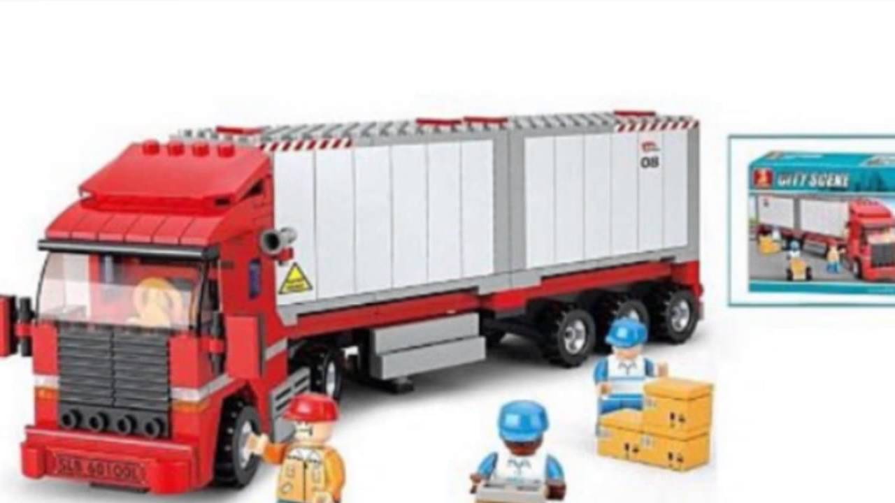 Semi Truck Double Tractor Trailer 345 YouTube