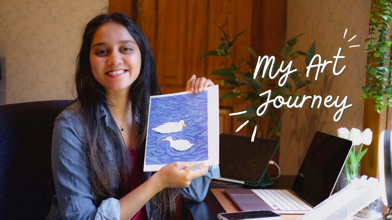 My Art Journey | Self taught artist | මම කොහොමද තනියම චිත්‍ර ඉගෙන ගත්තෙ ...