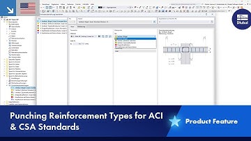 Punching Reinforcement Types for ACI & CSA Standards