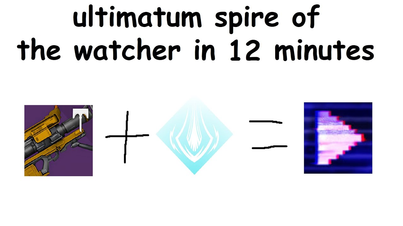 ultimatum spire of the watcher in 12 minutes (episode: heresy)