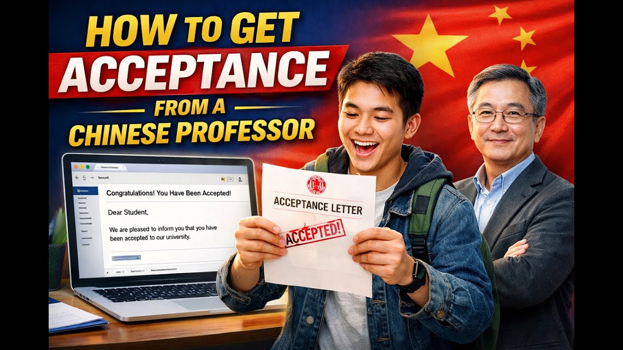How to Secure Professor Acceptance from Chinese Universities | Step-by-Step Guide
